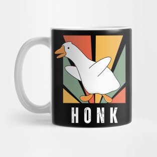 Retro Funny Goose Honk Mug